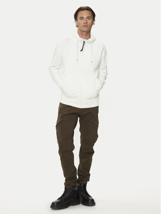 C.P. Company C.P. Company Džemperis 17CMSS028A005086W Balta Regular Fit