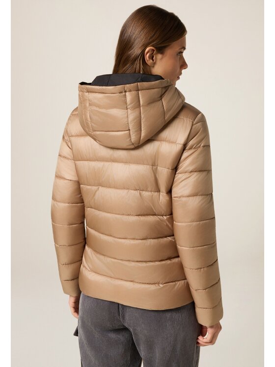 Oltre Oltre Kurtka puchowa F616R001432N0Z3 Czarny Baggy Fit