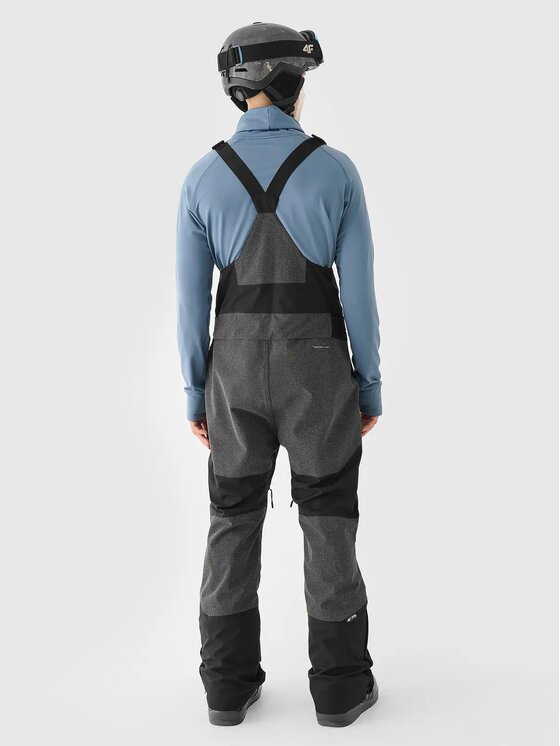 4F 4F Snowboardové nohavice 4FWAW24TFTRM627-20S Čierna Regular Fit