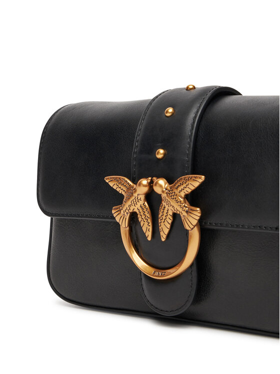 PINKO PINKO Handtasche Love One Mini Slouchy Fl PE 25 PLTT 104340 A2C2 Schwarz