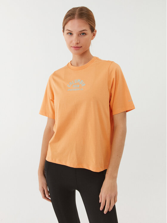 Columbia Športna Majica North Cascades™ Relaxed Tee Oranžna Regular Fit