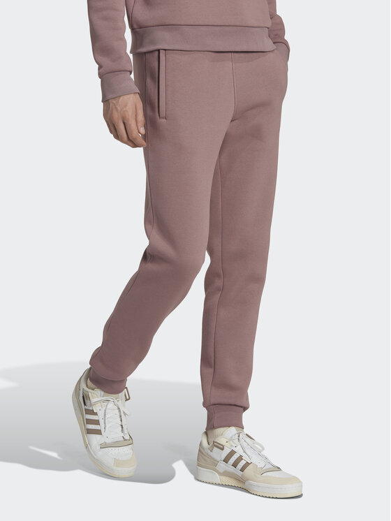 adidas adidas Spodnie dresowe adicolor Essentials Trefoil HK0105 Różowy Slim Fit