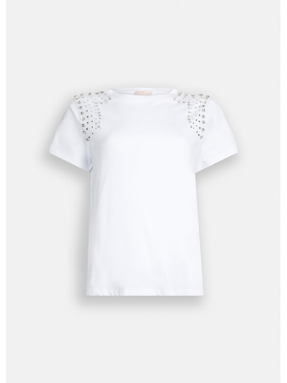 Liu Jo Liu Jo T-shirt MF5344J630811110 Bianco Regular Fit