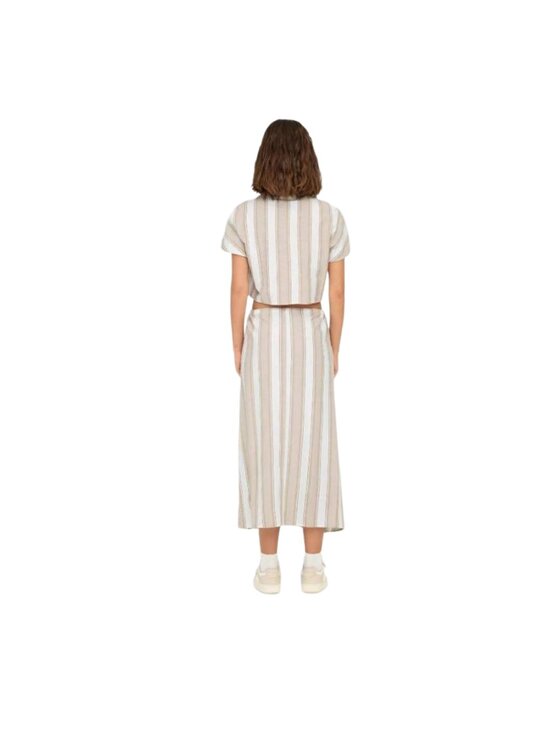 ONLY ONLY Camicia Camicia onljakirilinen ssknot Beige Regular Fit