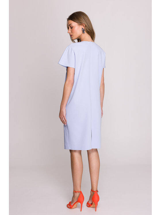 Stylove Stylove Letní šaty S392 Světle modrá Premium Fit