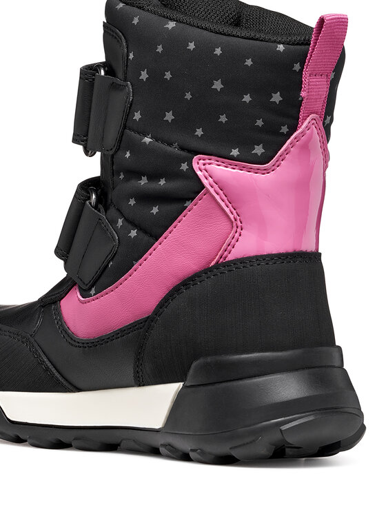 Geox Geox Cizme de zăpadă J Trekkyup Girl B Abx J56M7A 0MNBC C9235 S Negru