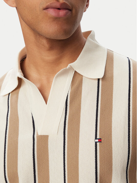 Tommy Hilfiger Tommy Hilfiger Тениска с яка и копчета Classic MW0MW43274 Цветен Regular Fit