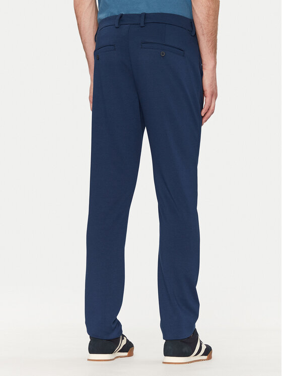 Blend Blend Hlače iz tkanine 20717828 Modra Slim Fit