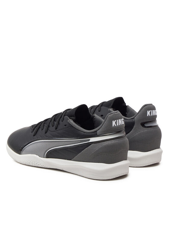 Puma Puma Ποδοσφαιρικά Παπούτσια KING MATCH IT Jr 108051 01 Μαύρο