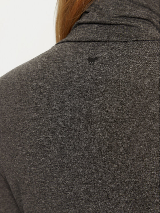 Weekend Max Mara Weekend Max Mara Bluză cu gât Multif 2425946042 Gri Slim Fit