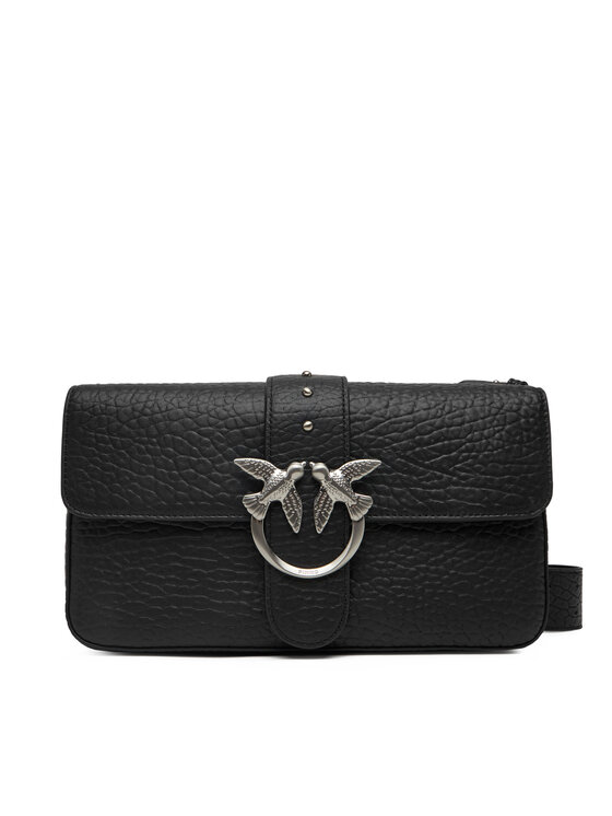 PINKO PINKO Handtasche Love One Classic Slouchy Fl Al 25-26 PLTT 104524 A2JU Schwarz