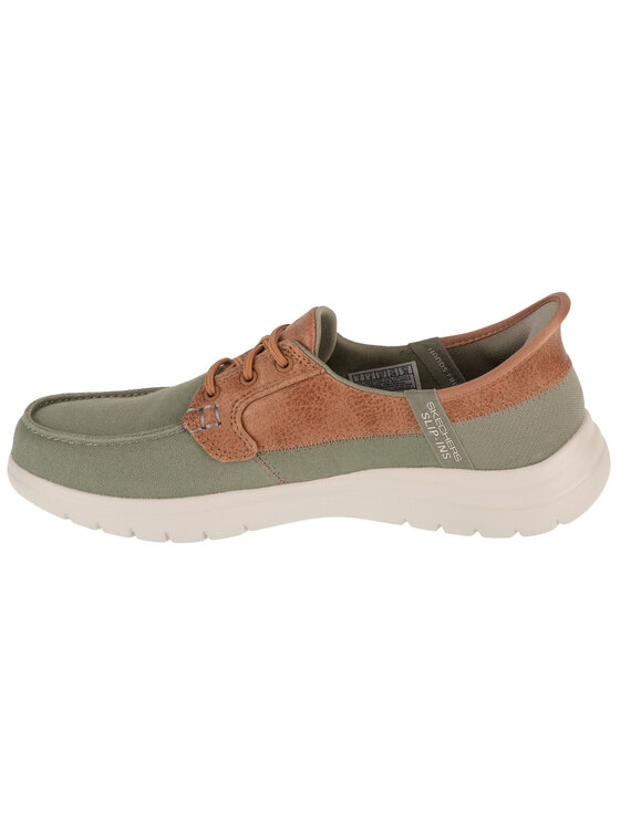 Skechers Skechers Półbuty Skechers Slip-Ins: On-The-Go Flex - Palmilla Zielony