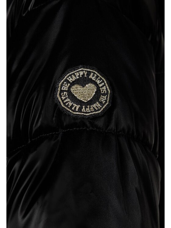 minoti minoti Kurtka zimowa 32COAT195 Czarny Longline Fit