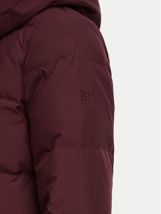 LAUREN RALPH LAUREN LAUREN RALPH LAUREN Geacă din puf 297962420004 Vișiniu Oversize