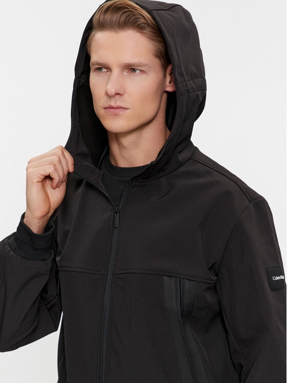 Calvin Klein Calvin Klein Bunda pro přechodné období K10K111026 Černá Regular Fit