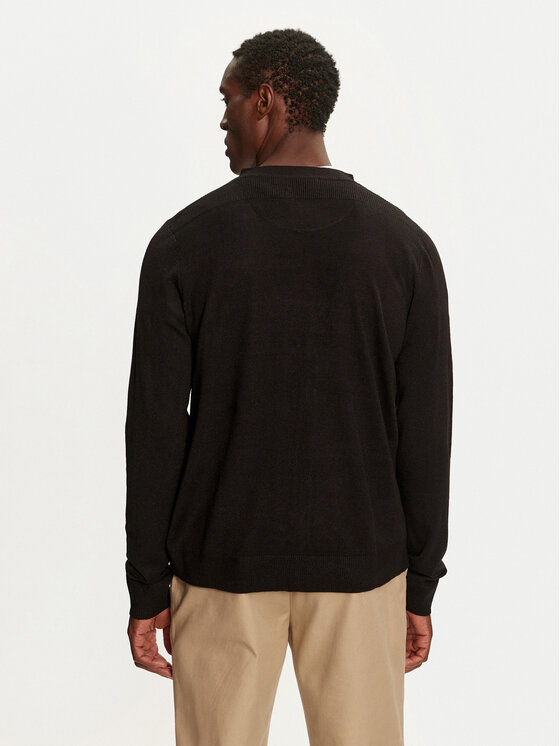 Brave Soul Brave Soul Strickjacke MK-162GHAZALI Schwarz Regular Fit