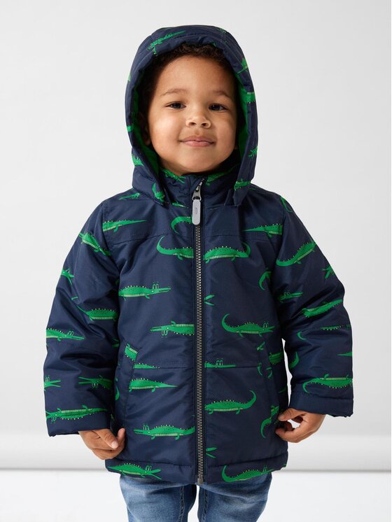 NAME IT NAME IT Bunda pro přechodné období 13218217 Tmavomodrá Regular Fit