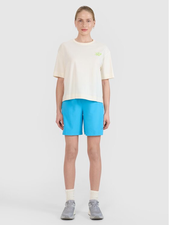 4F 4F Σορτς παραλίας 4FWSS25UBDSF131-33S Μπλε Regular Fit