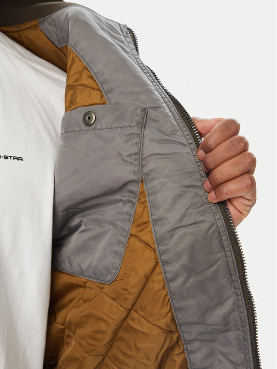 G-STAR G-STAR Bomber GA-1 Lw D28332-D192 Siva Regular Fit