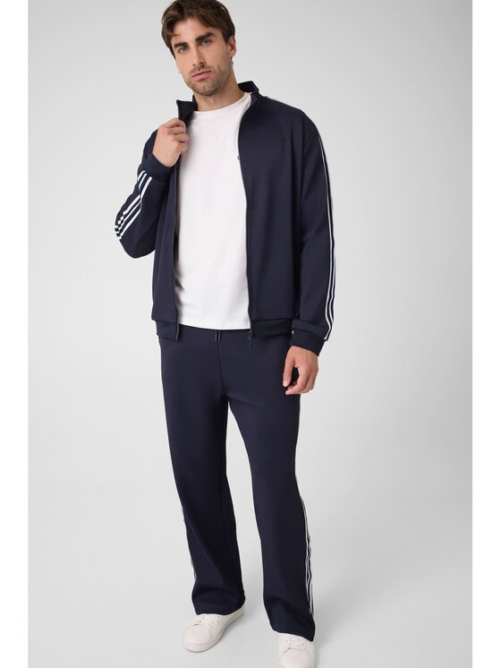Guess Guess Kalhoty z materiálu 183087 Modrá Regular Fit