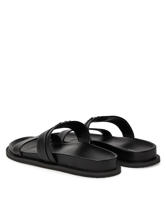 MICHAEL Michael Kors MICHAEL Michael Kors Natikače Mandy Flat Sandal 40S5MAFS2L Crna