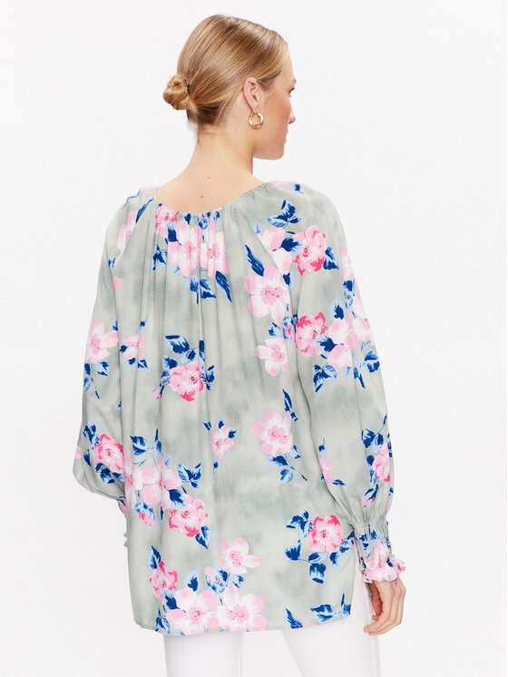 Marc Aurel Marc Aurel Bluzka 6095 1000 93189 Zielony Relaxed Fit