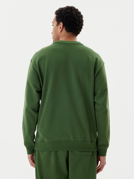 New Balance New Balance Bluza MT41506 Zielony Relaxed Fit