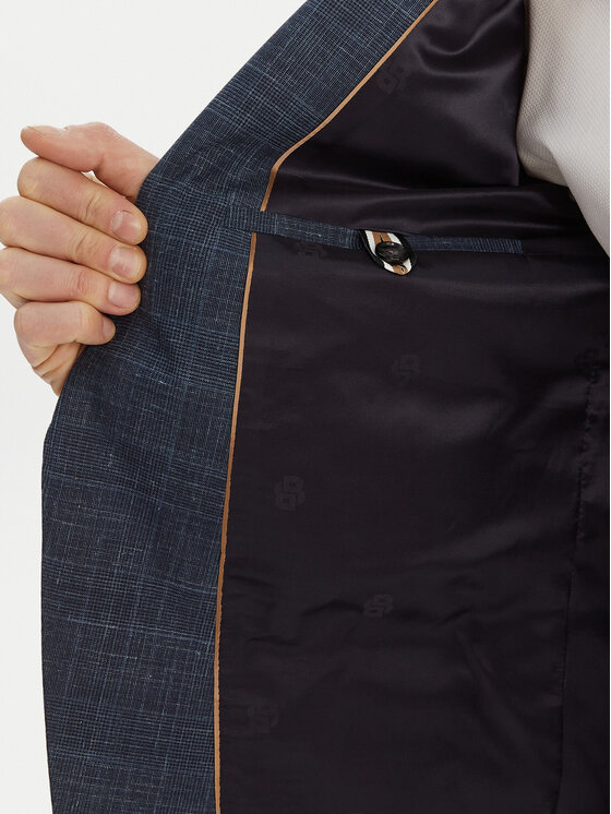 BOSS BOSS Costum H-Huge 50561829 Bleumarin Slim Fit
