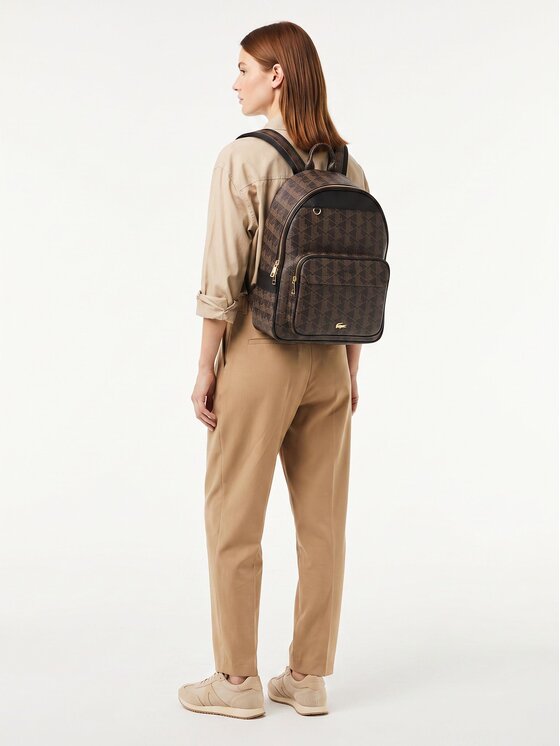 Lacoste Lacoste Plecak 334968 Brązowy