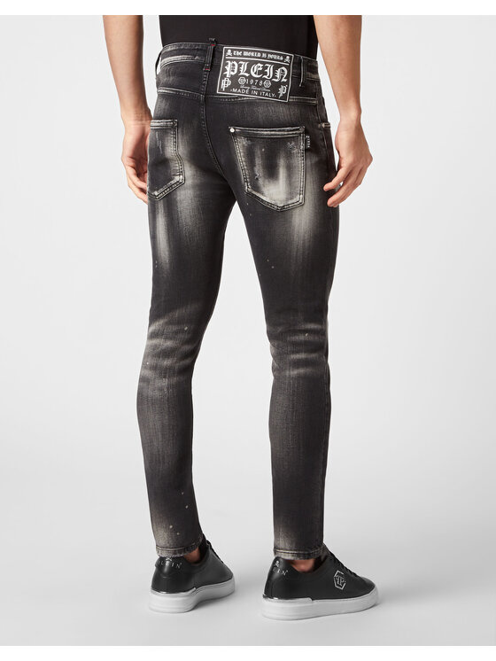 PHILIPP PLEIN PHILIPP PLEIN Jeansy 28785 Czarny Skinny Fit