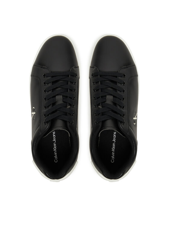 Calvin Klein Jeans Calvin Klein Jeans Sneakersy Classic Cupsole Ru Patch Lth YM0YM01297 Czarny