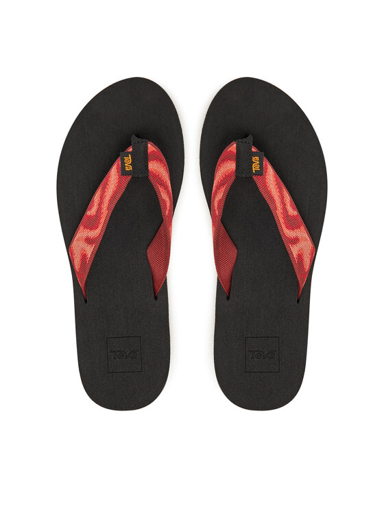 Teva Teva Čības uz pirksta Mush II 4198 Sarkans