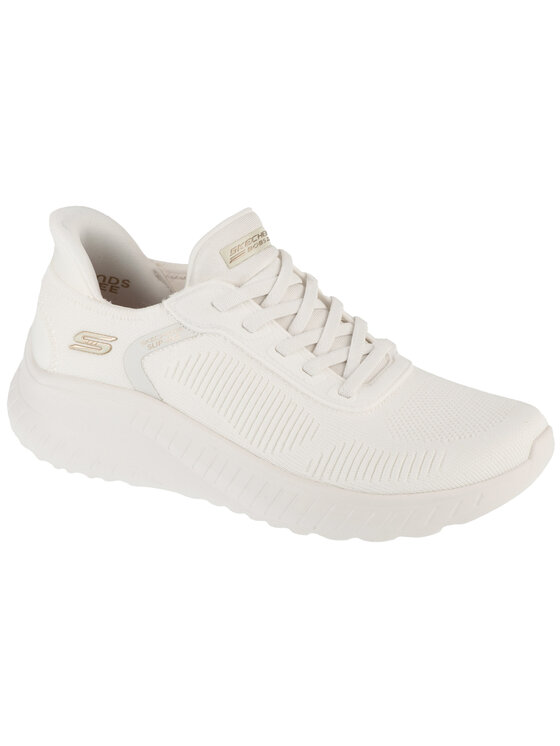 Sneakersy, rozmiar 38, Szare, Skechers Slip-Ins: BOBS Sport Squad Chaos - Current Muse