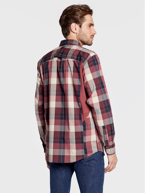 Wrangler Wrangler Särk WA5B5R17G 112324306 Bordoopunane Regular Fit