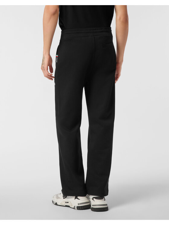 PHILIPP PLEIN PHILIPP PLEIN Teplákové nohavice 26957 Čierna Jogger Fit