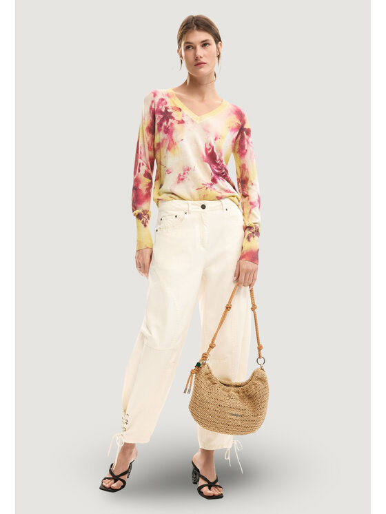 Desigual Desigual Πουλόβερ JERS_MINSK Ροζ Casual Fit