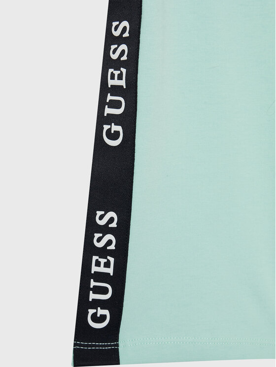 Guess Guess Sportske kratke hlače J3RD14 KABR0 Plava Slim Fit