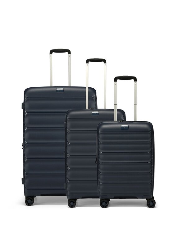 D&N D&N Komplet walizek 326989 Granatowy