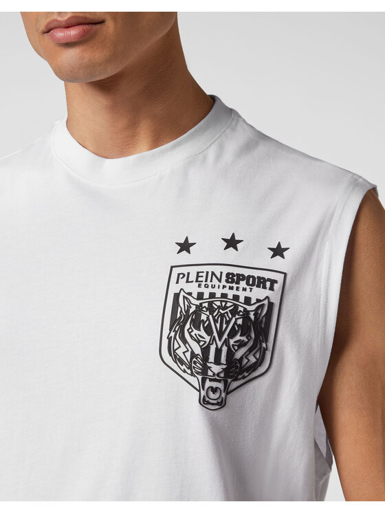 Plein Sport Plein Sport T-Shirt 2013 Biały Regular Fit