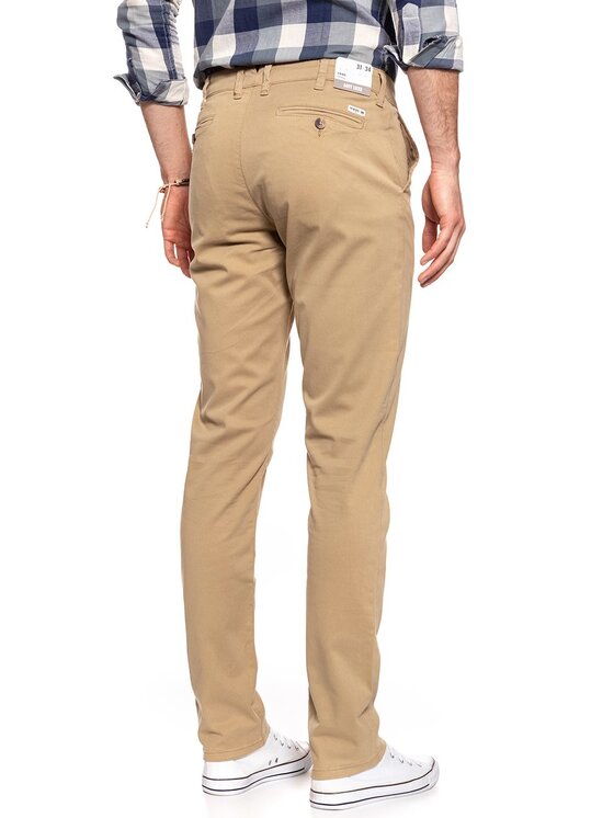 Wrangler Wrangler Pantaloni chino CHINO Giallo Slim Fit