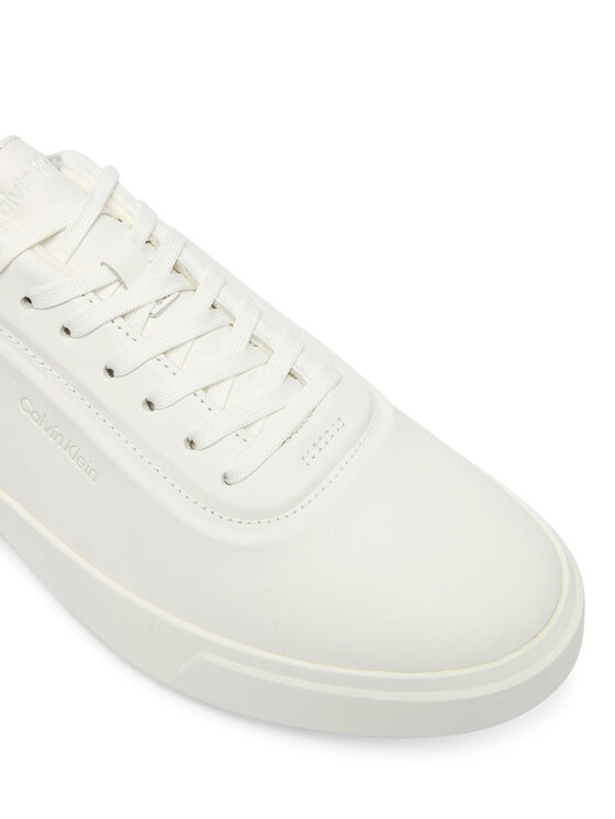 Calvin Klein Calvin Klein Sneakersy Low Pro Cups Laceup Oxf Hf Lth HW0HW02753 Biela