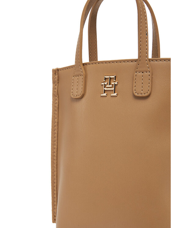 Tommy Hilfiger Tommy Hilfiger Калъф за телефон Th Distinct Phone Pouch AW0AW17402 Кафяв