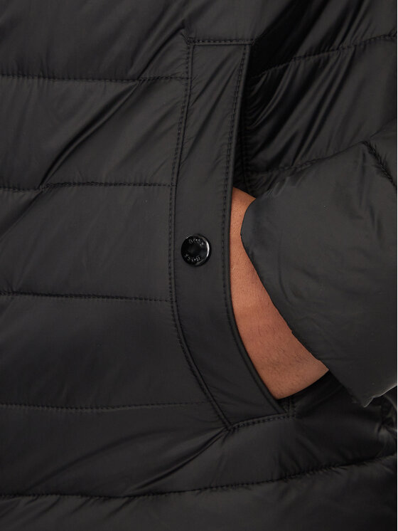 BOSS Boss Demisezoninė striukė Darolus 50464308 Juoda Regular Fit