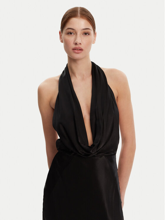 BARDOT BARDOT Abendkleid 59814DB Schwarz Regular Fit