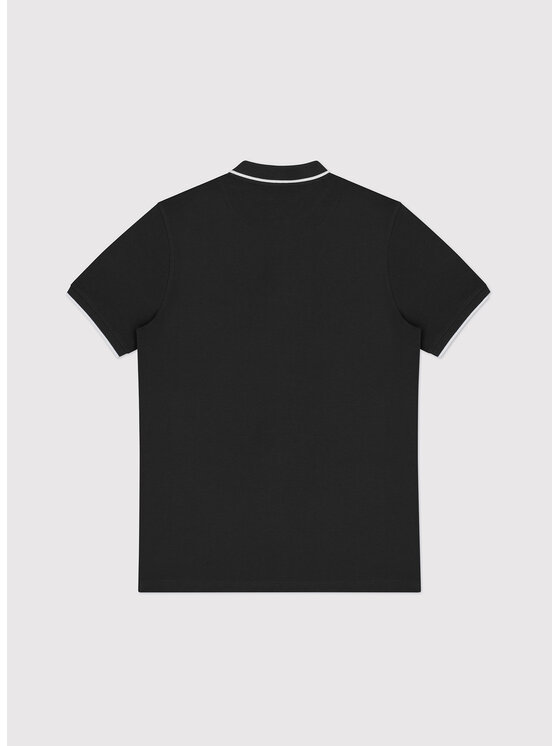Pako Lorente Pako Lorente Polo P26WF-TX-002 Czarny Classic Fit