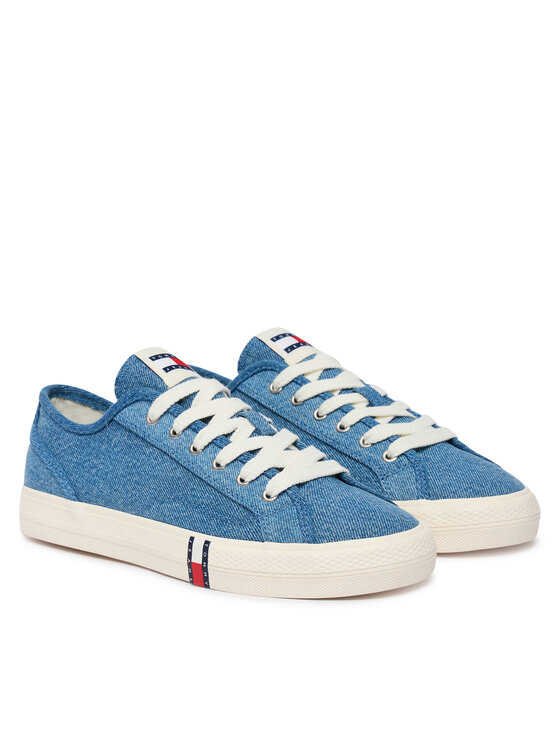Tommy Jeans Tommy Jeans Tenniskingad Archive Y2K Denim EN0EN03033 Sinine