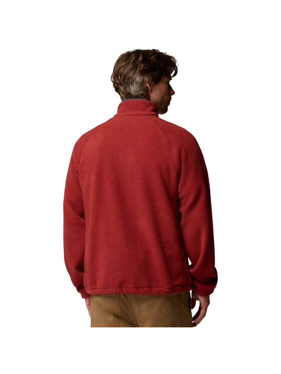 Columbia Columbia Felpa di pile Timber Crest Full Zip Fleece Rosso Regular Fit