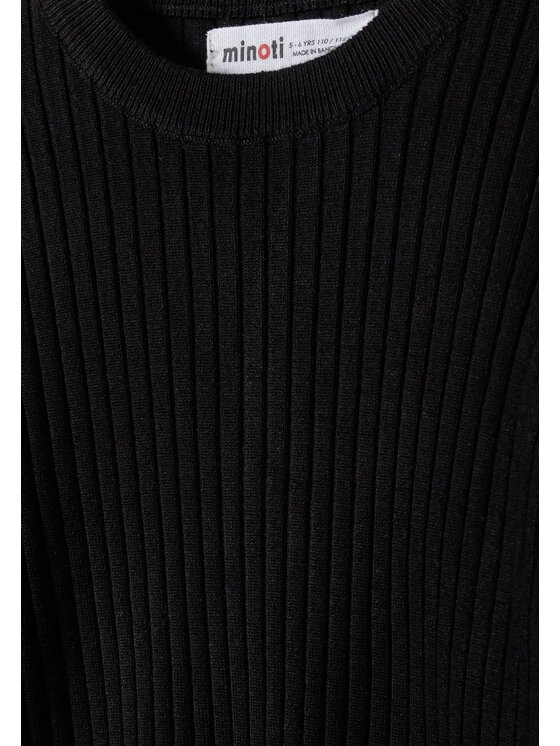 minoti minoti Sweter 26KNIT56 Czarny Slim Fit