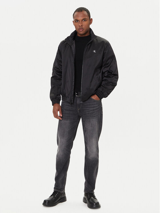 Calvin Klein Jeans Calvin Klein Jeans Bunda bomber Harrington LV04RC516G Černá Regular Fit