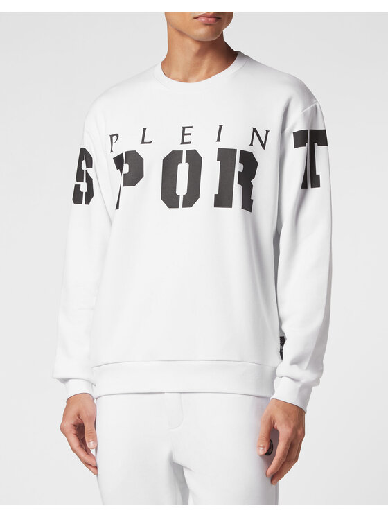 Plein Sport Plein Sport Longsleeve 829 Bianco Regular Fit